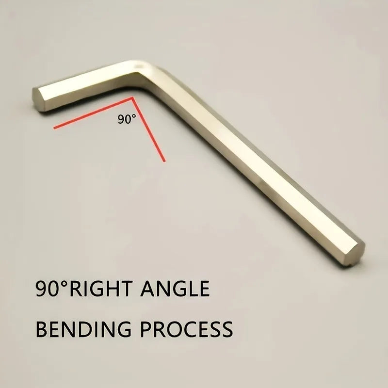 8-Piece Metric Hex Wrench Set for Repairs