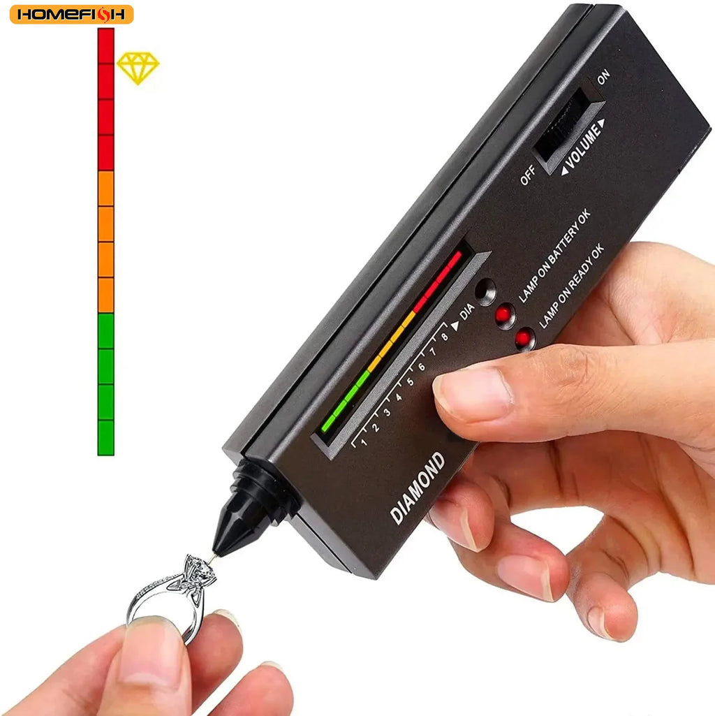 Professional Diamond Tester Pen with Carrying Case