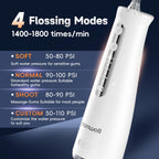 Portable Cordless Electric Water Flosser for Teeth Cleaning