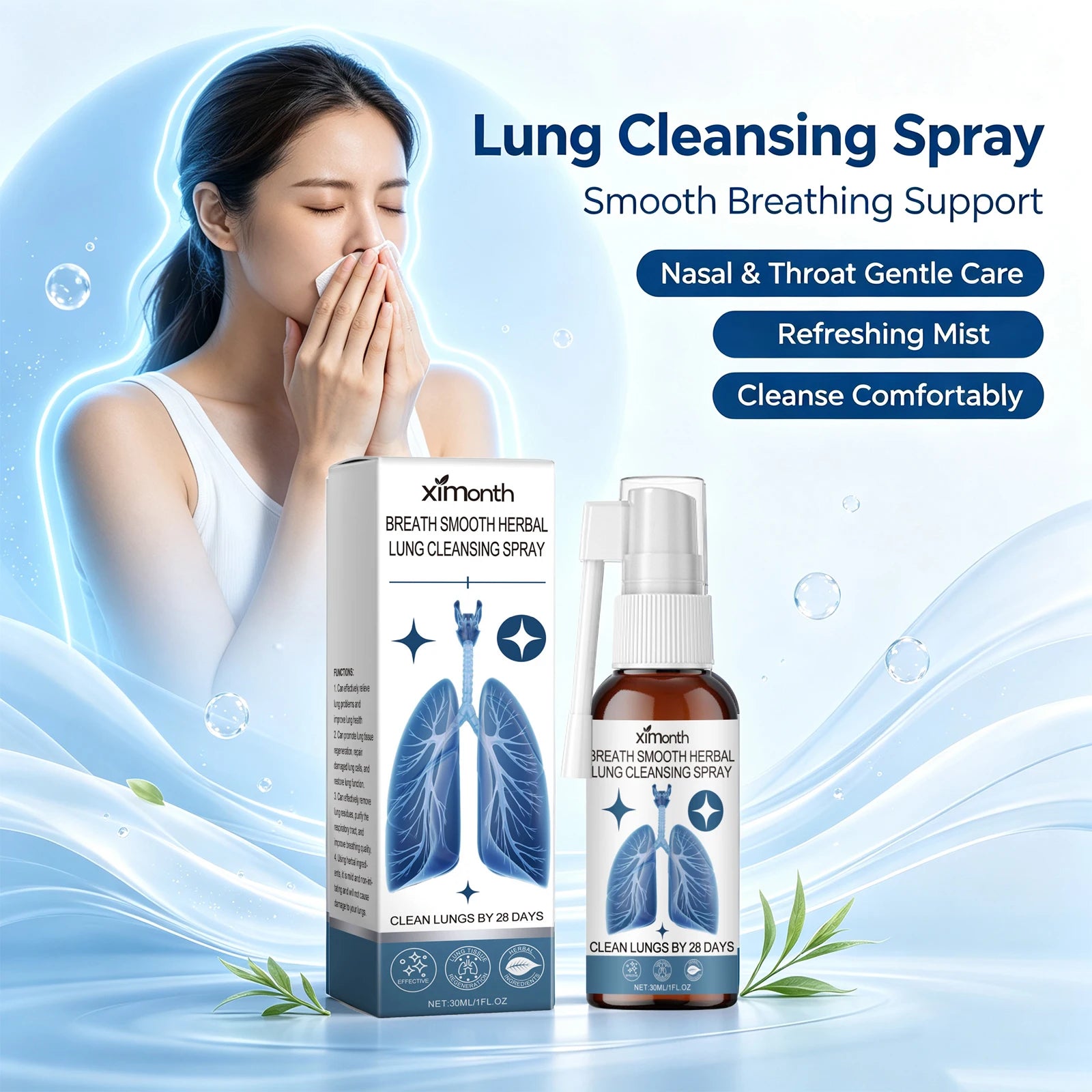 Herbal Nasal and Throat Cleansing Spray - 6