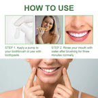Whitening Foaming Toothpaste for Stain Removal