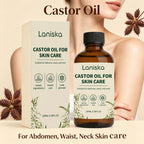 Cold Pressed Castor Oil for Skin Hydration and Body Massage