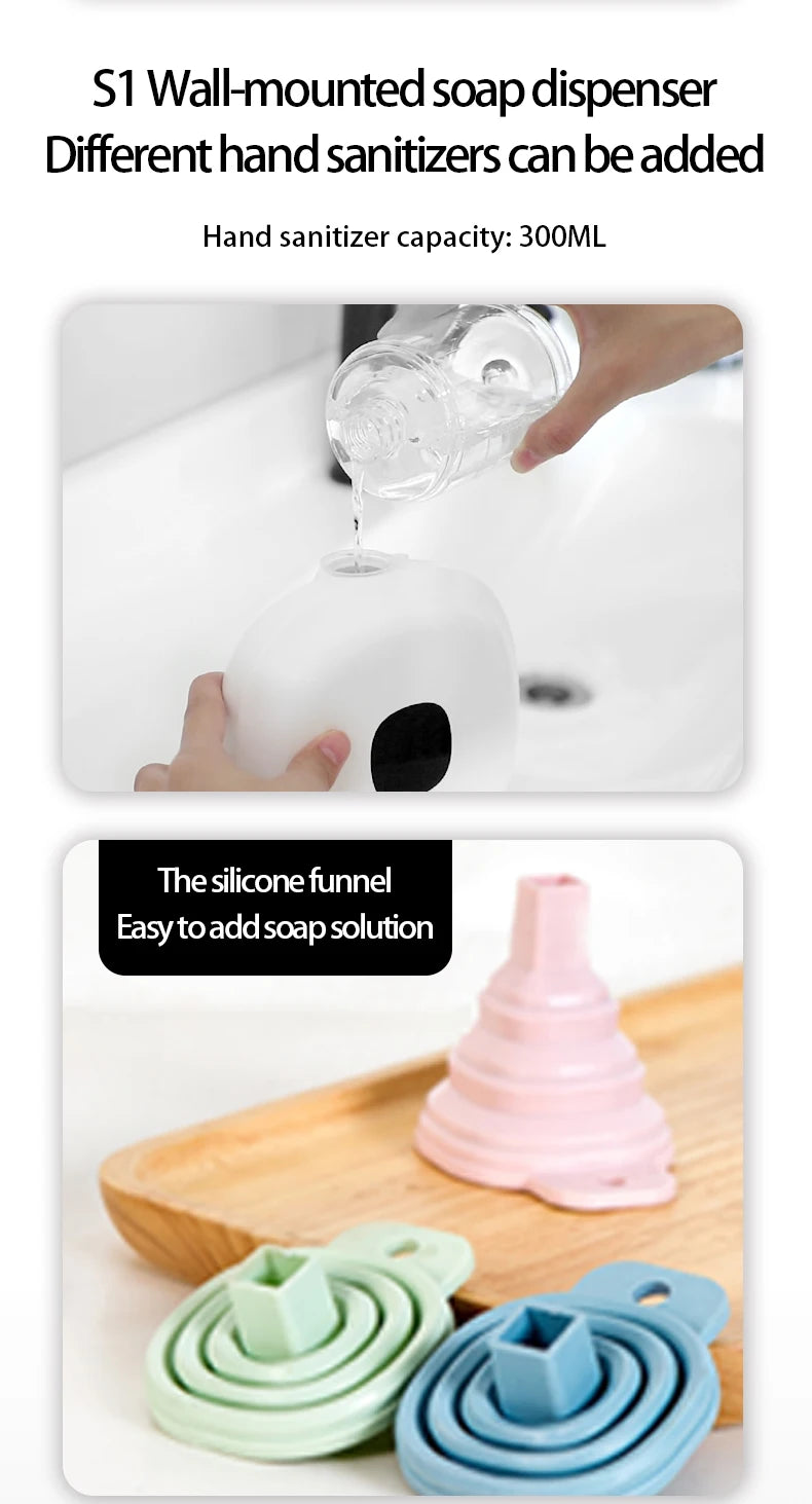 Automatic Wall-Mounted Foam Soap Dispenser