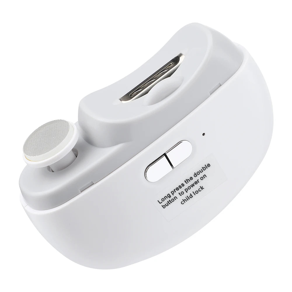 Electric Automatic Fingernail Clipper and Polisher for All Ages - 21