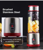 Portable Electric USB Rechargeable Fruit Juicer Blender Cup