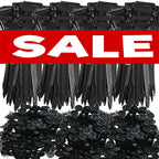 Heavy Duty Reusable Nylon Cable Ties and Fastener Clips