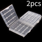 Universal AA and AAA Battery Storage Organizer Case - 2 Pack