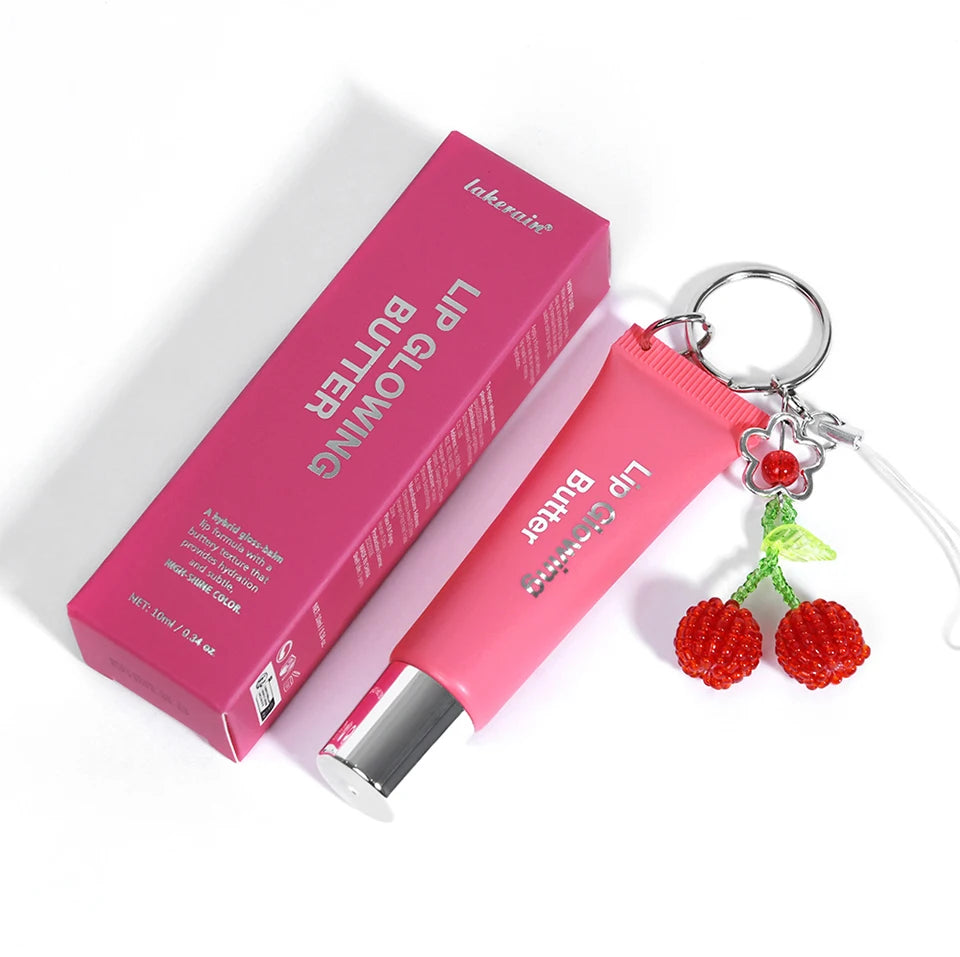 Moisturizing Lip Gloss Butter with Keychain - 18