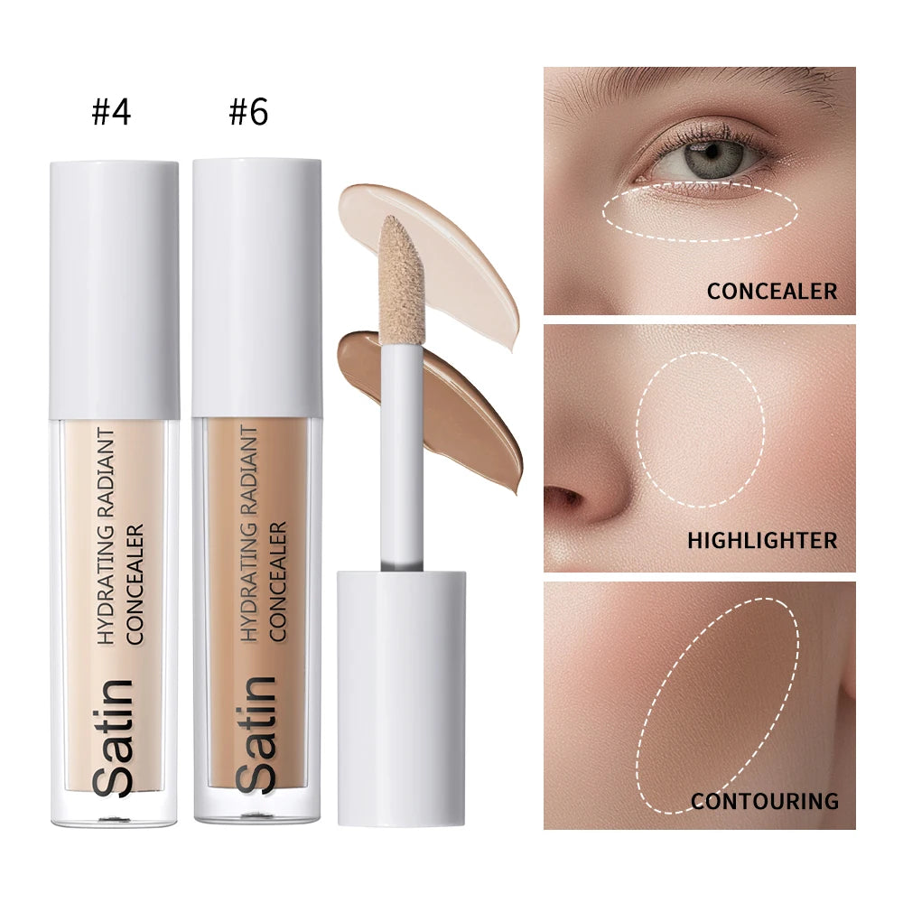 Full Coverage Matte Liquid Concealer for All Skin Types - 2
