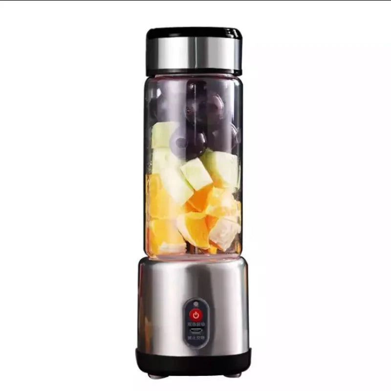 Portable Electric USB Rechargeable Fruit Juicer Blender Cup - 30