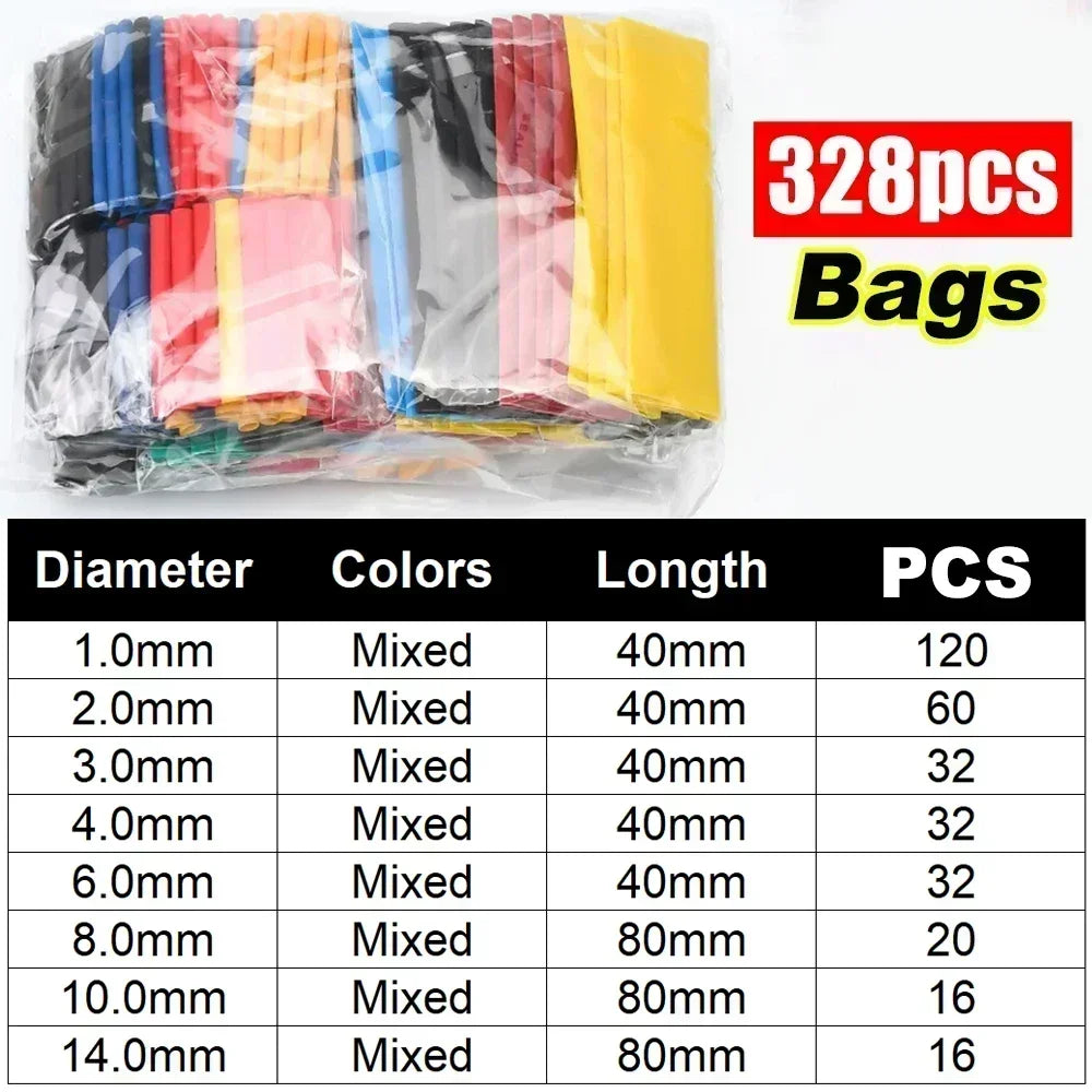 Heat Shrink Tubing Wire Insulation Wrap Kit