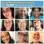 Custom Silicone Upper and Lower Denture Set