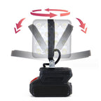 Portable LED Work Light for 18V Power Tool Batteries