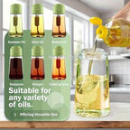 2-in-1 Glass Oil Sprayer and Pourer for Cooking