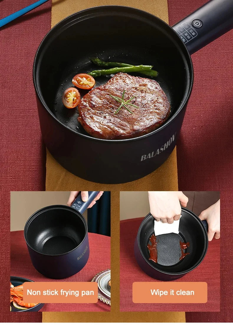 Compact Multi-Function Electric Cooker for Quick Meals - 16