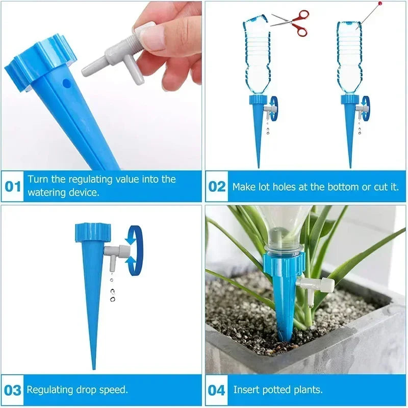 Adjustable Automatic Plant Watering Drip Irrigation System