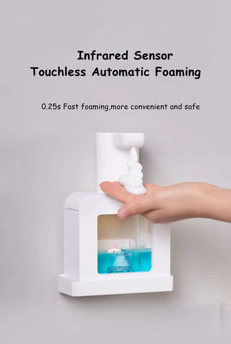 Automatic Touchless Soap Dispenser with Cute Pet Design