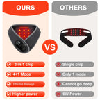 Portable Cordless Neck Massage Wrap with Vibration