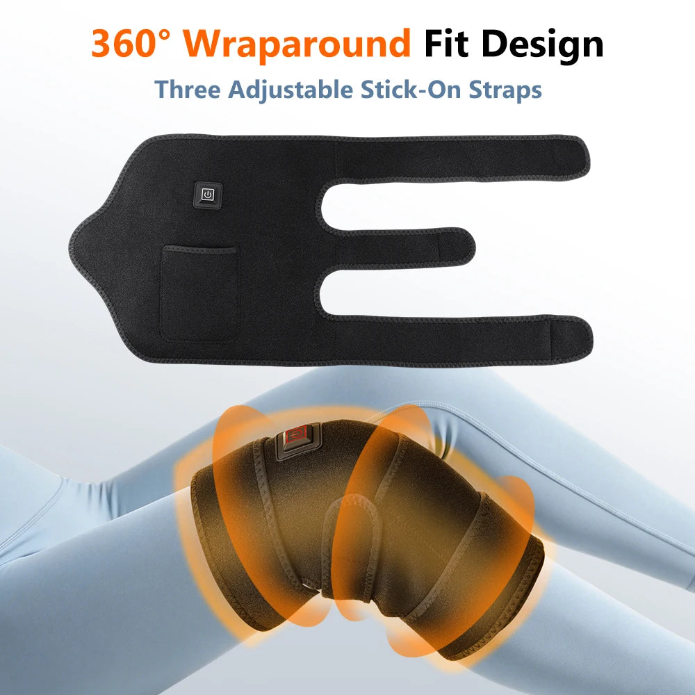 Red Light Therapy Heated Knee Wrap - 10
