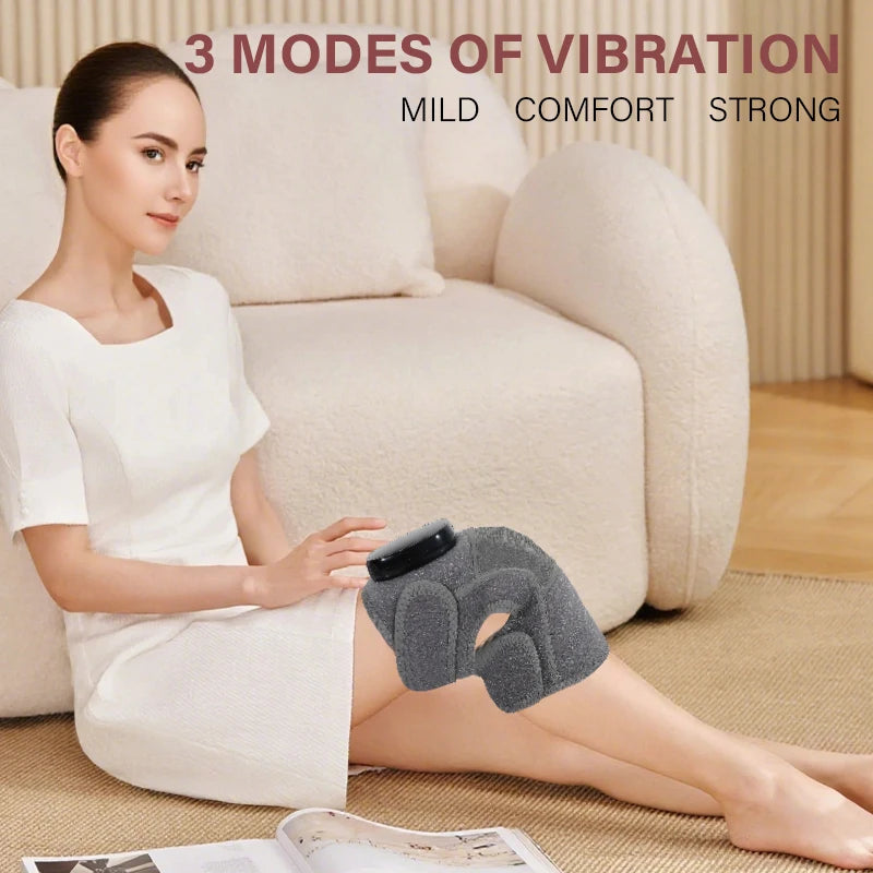 3-in-1 Cordless Vibration Knee and Joint Massager - 12