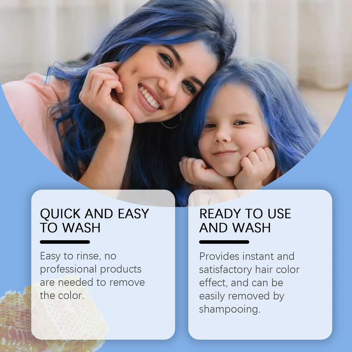 Temporary Hair Color Wax for Kids
