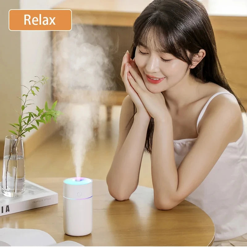 Portable Wireless Mini Air Humidifier and Aroma Diffuser - 13