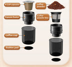 Portable Wireless Espresso Coffee Maker for Travel and Camping