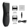 Electric Waterproof Body and Groin Hair Trimmer for Men