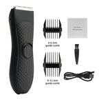 Electric Waterproof Body and Groin Hair Trimmer for Men