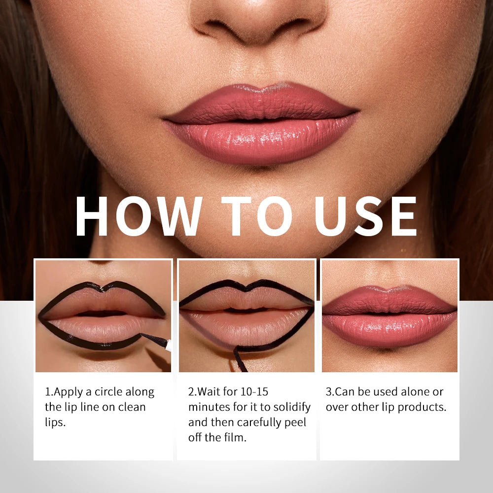 Peel Off Tattoo Lip Liner Stain
