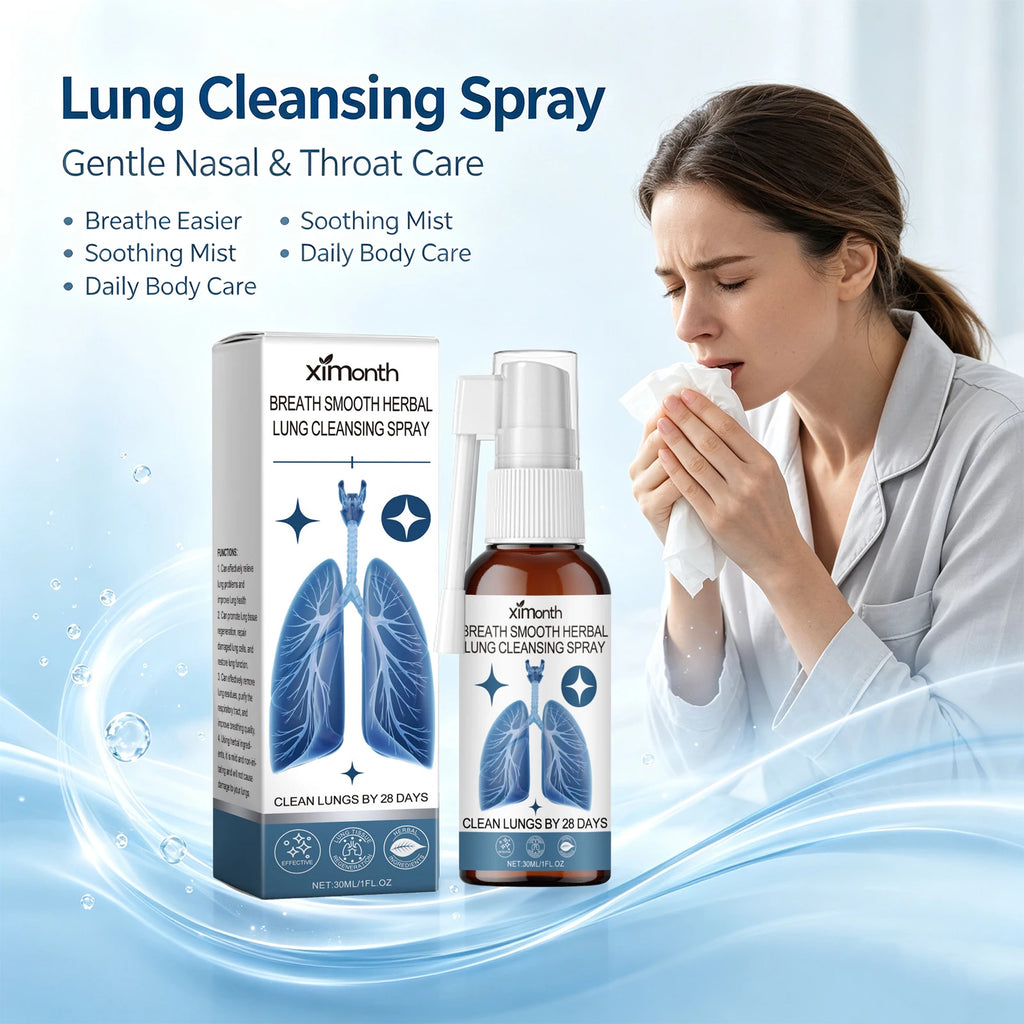 Herbal Nasal and Throat Cleansing Spray
