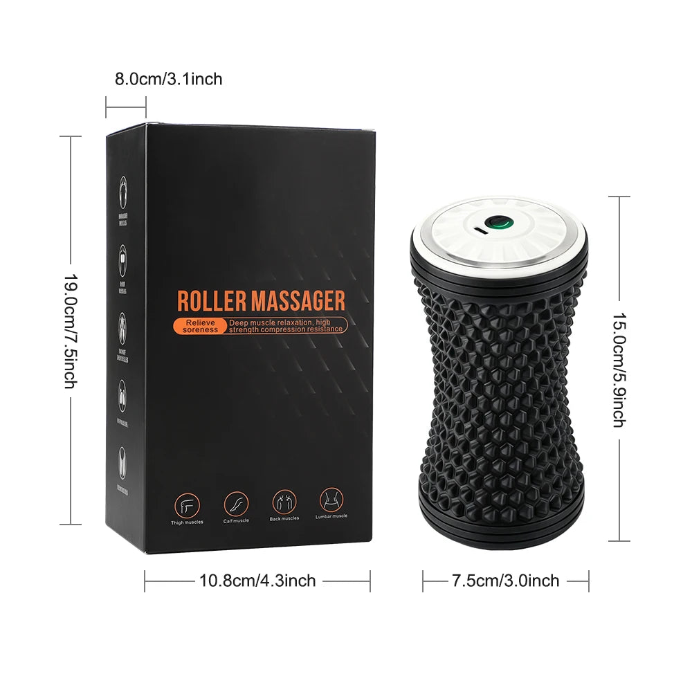 Electric Vibrating Massage Roller for Muscle Recovery