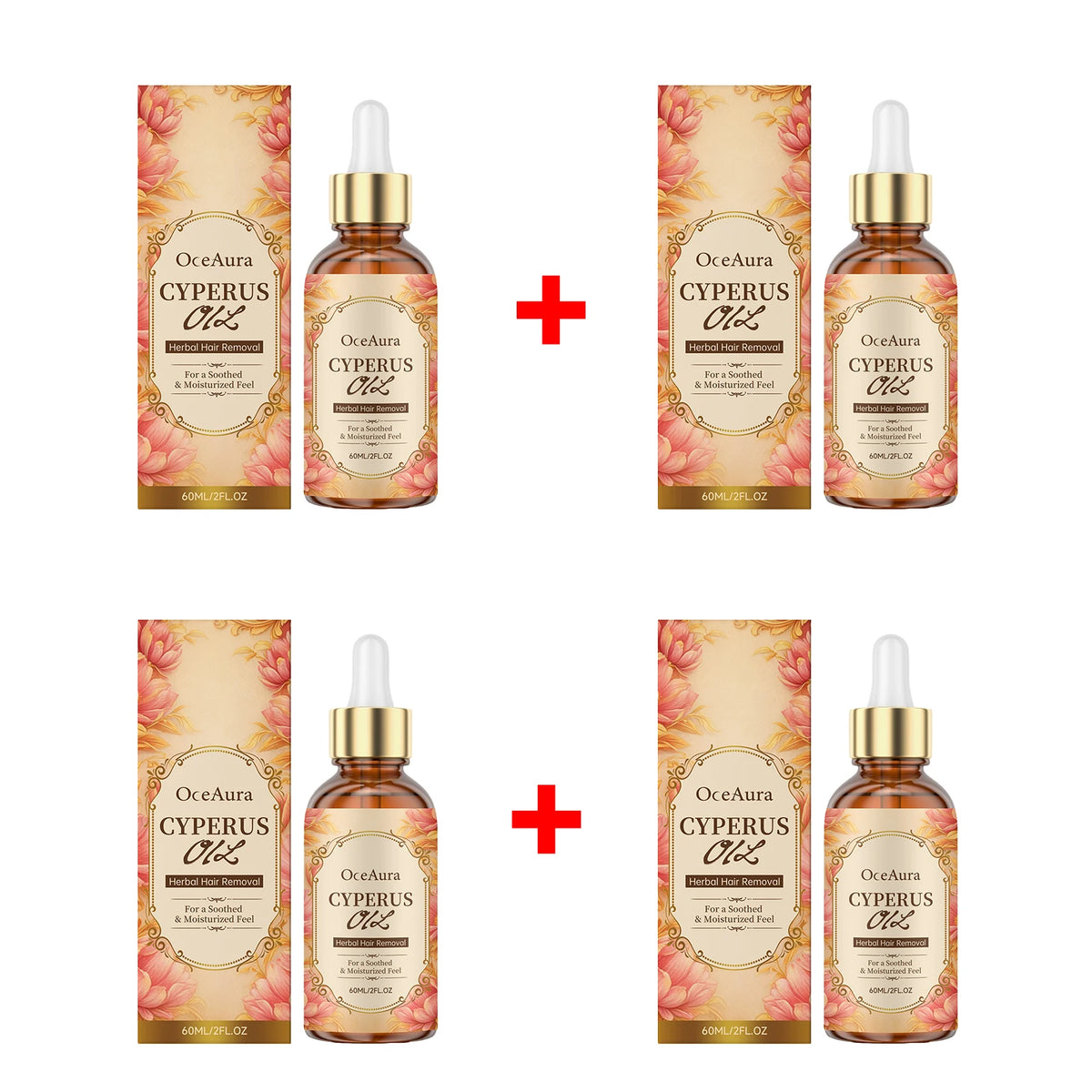 Cyperus Oil Natural Hair Growth Inhibitor and Skin Soothing Serum
