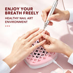 USB Portable Nail Dust Collector for Home Manicures