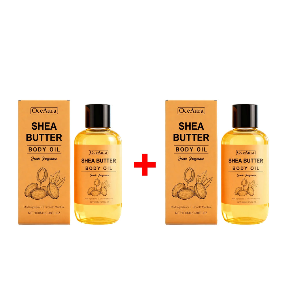 Nourishing Shea Butter Body Oil for Dry Skin Hydration