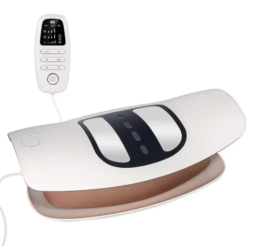 Smart Lumbar Traction and Vibration Massager for Back Pain Relief