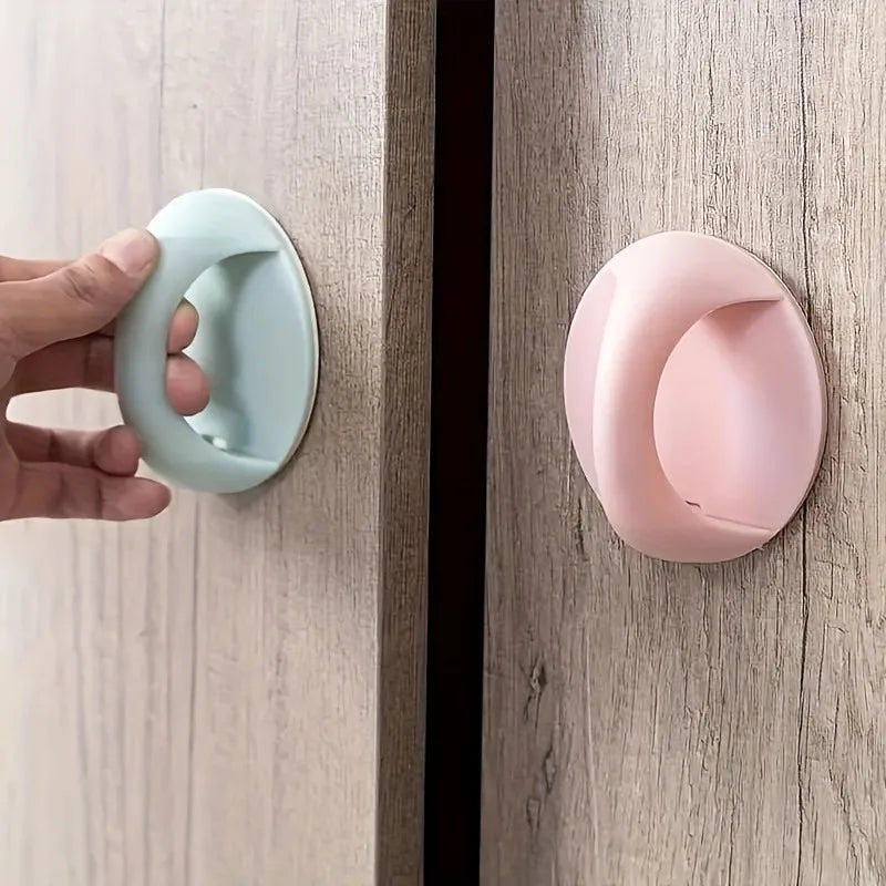 Self-Adhesive Multi-Purpose Helper Handle for Cabinets and Doors - 1
