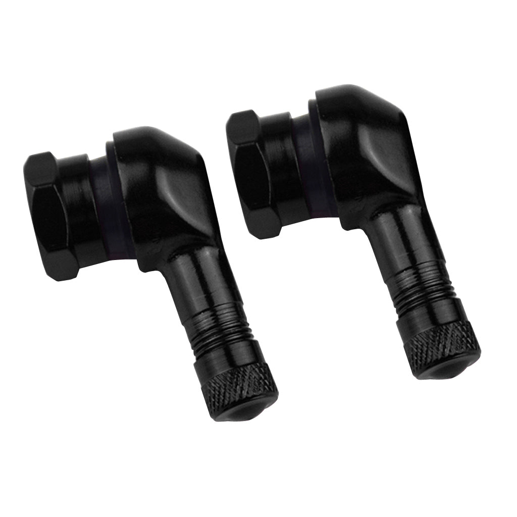 90 Degree Motorcycle Tire Valve Stems for Easy Pressure Checks - 8