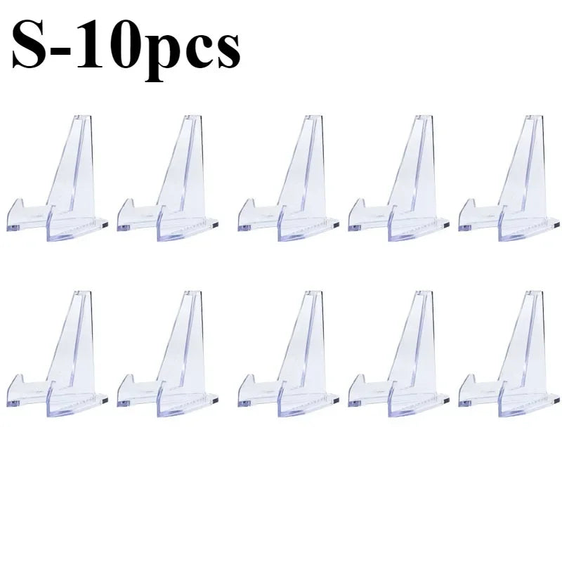 Acrylic Display Stands for Coins and Collectibles 10-Pack
