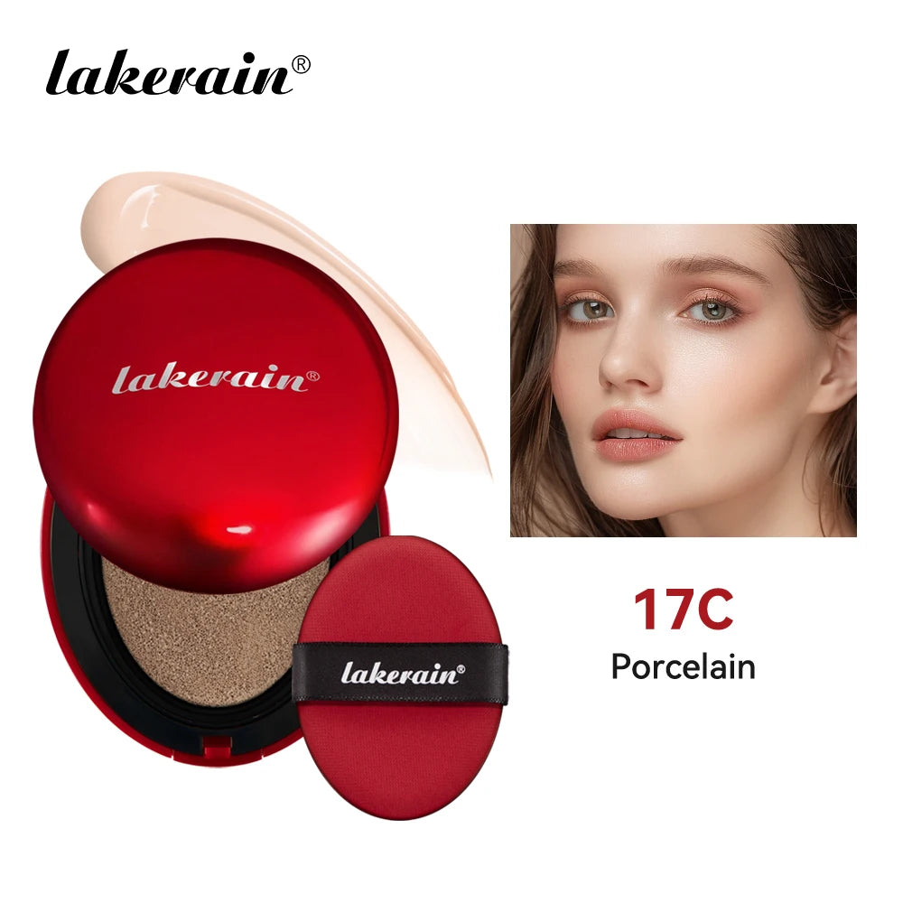 Waterproof Sunscreen Cushion Foundation with Long-Lasting Coverage - 35