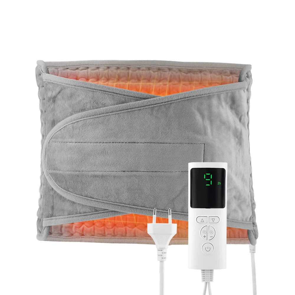 Electric Heating Pad for Back Waist and Abdomen Pain Relief