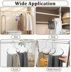 Circle Ring Hat Organizer Rack for Closet