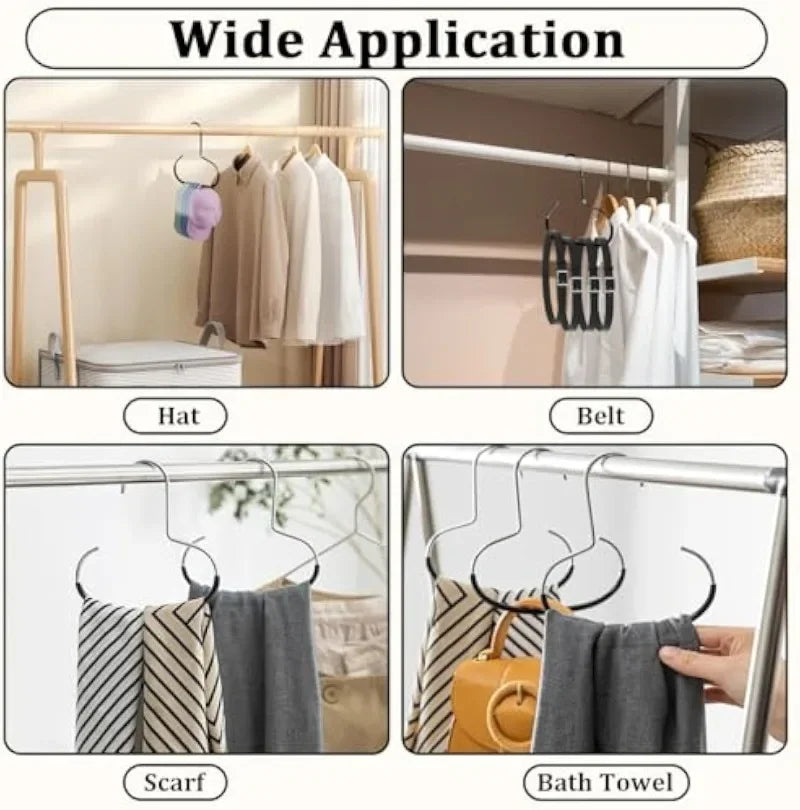 Circle Ring Hat Organizer Rack for Closet