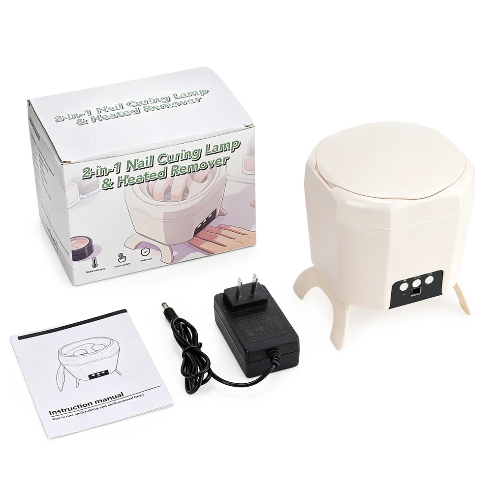 2-in-1 Electric Gel Nail Polish Remover and UV Dryer Machine