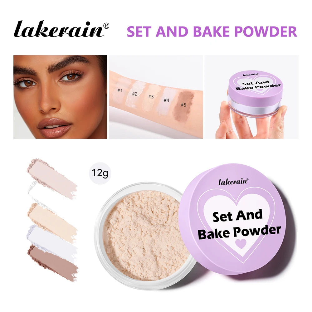 Oil-Control Matte Setting and Baking Face Powder