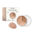 3-Color Cream Concealer Palette for Flawless Face Coverage