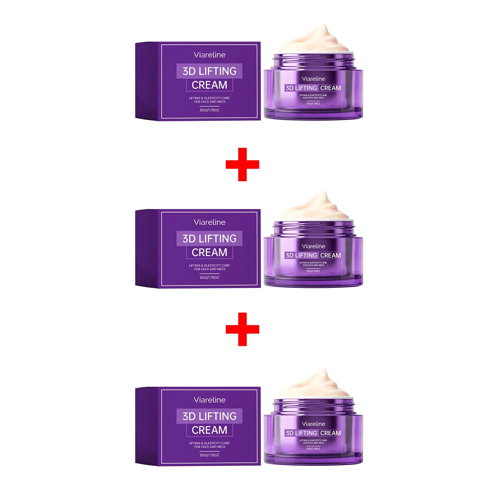 3D Face and Neck Lifting Firming Cream - 15