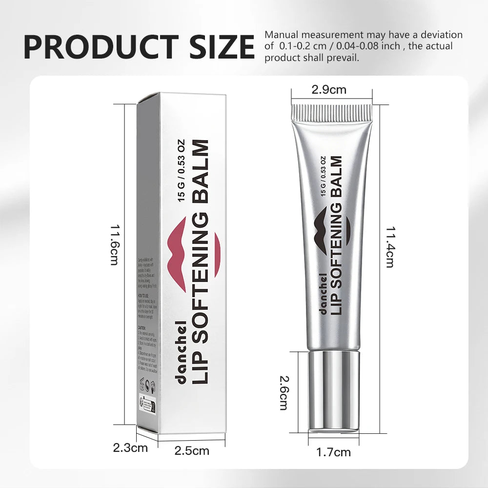 Hydrating Tinted Lip Balm for Smooth Glossy Lips - 15