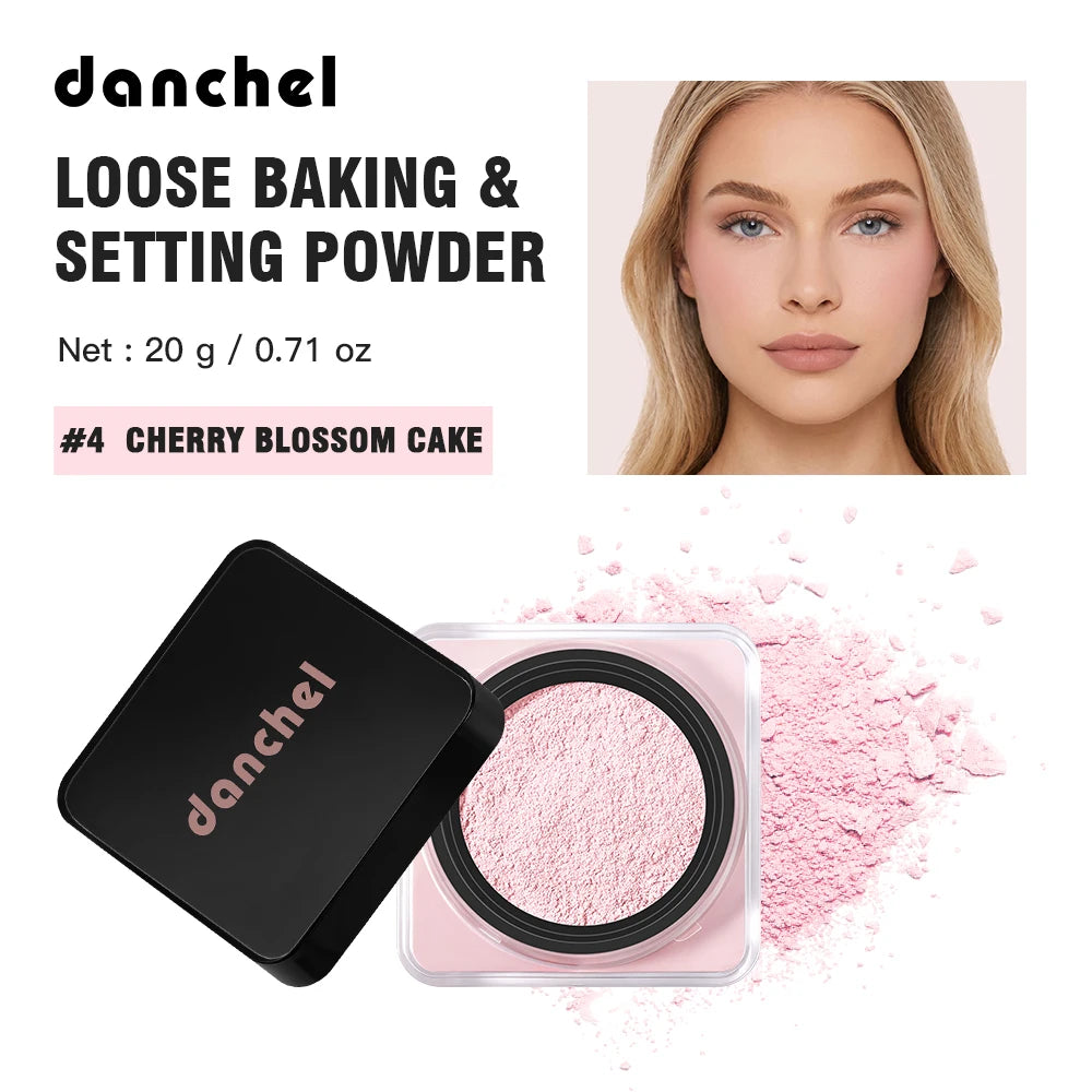 Matte Oil-Control Loose Setting Powder for Flawless Makeup - 25