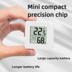 Digital LCD Room Thermometer and Humidity Monitor